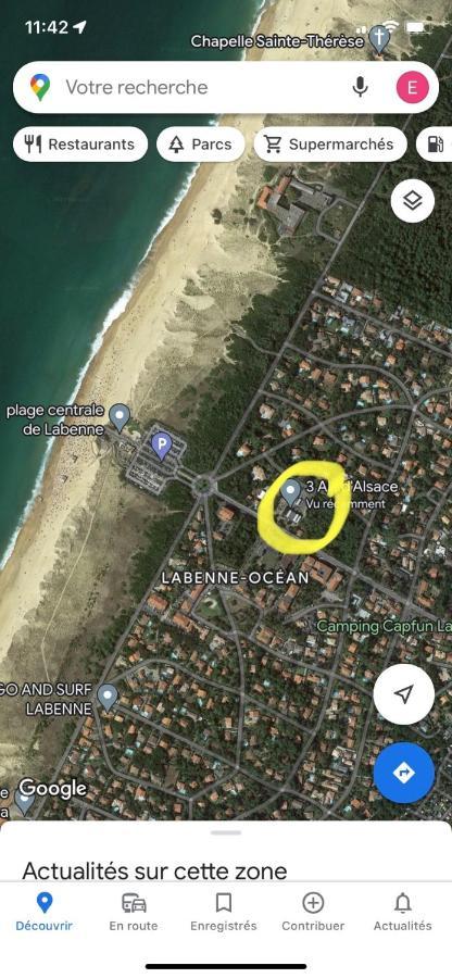 Rez De Chaussee Bord De L Ocean Labenne Exterior photo